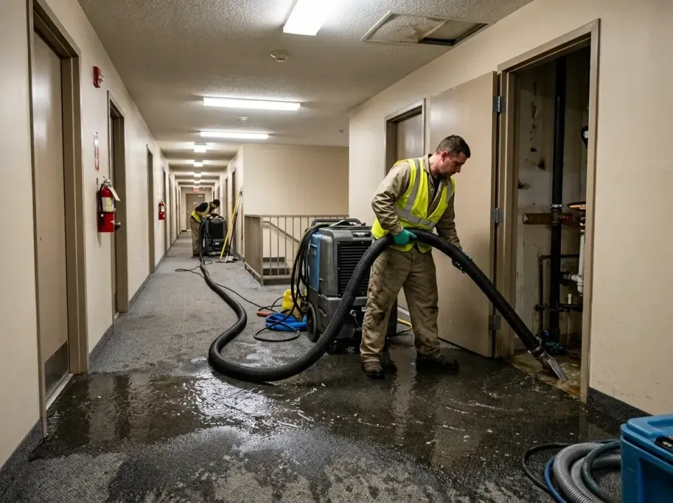 multi-unit-apartment-hallway-f-005 — frequently asked questions, Emergency Burst Pipe Water Extraction & Removal in Oxon Hil…
